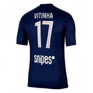 Paris Saint-Germain Vitinha #17 Jalkapallovaatteet Kotipaita 2025-26 Lyhythihainen